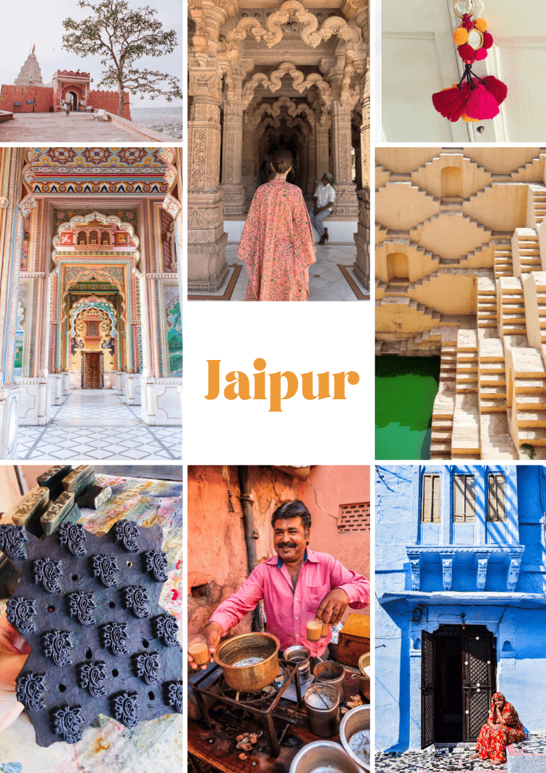 Images de la ville de Jaipur